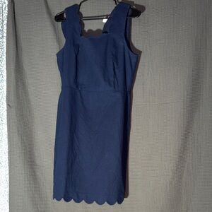 Elegant Navy Blue  Dress